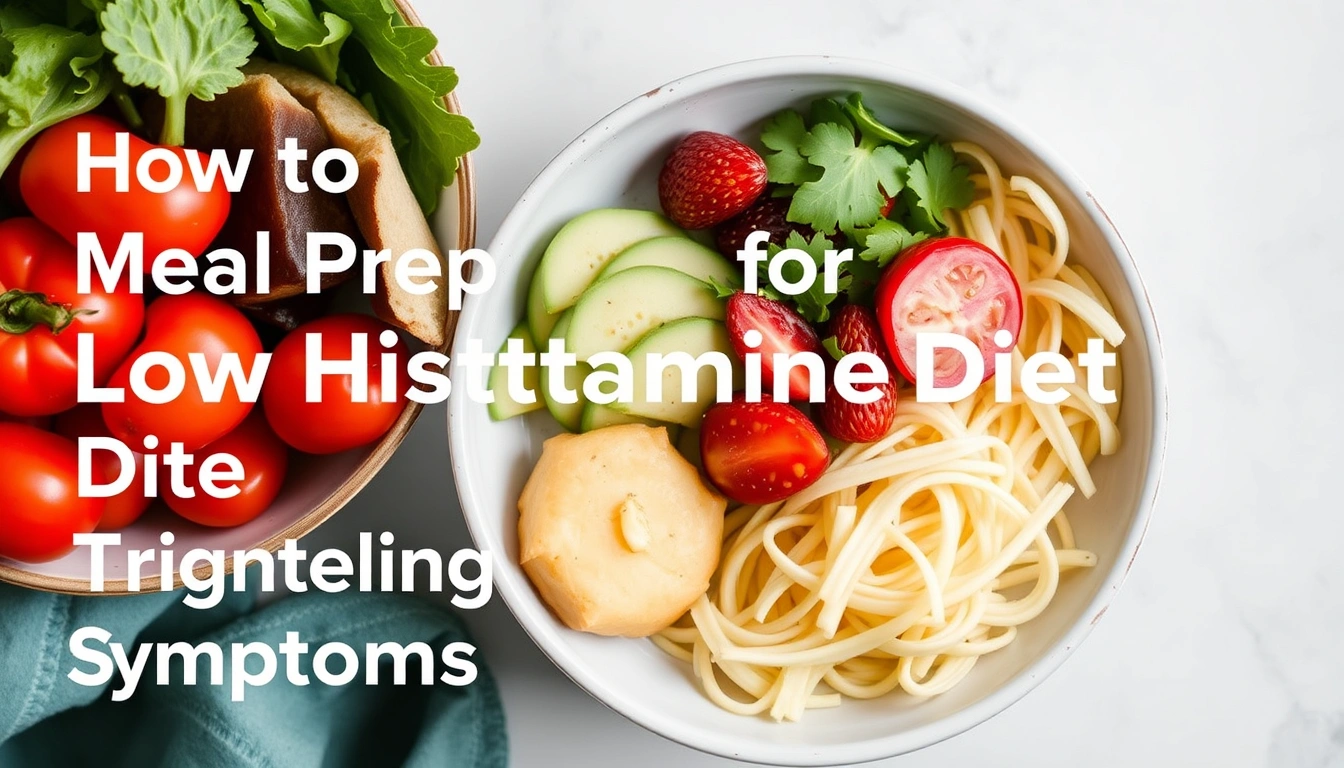 How to Meal Prep for a Low Histamine Diet Without Triggering Symptoms How to Meal Prep for a Low Histamine Diet Without Triggering Symptoms