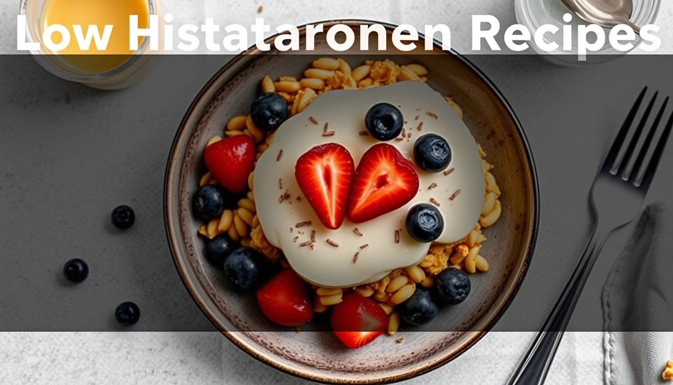 Low Histamine Breakfast Recipes for Busy Mornings