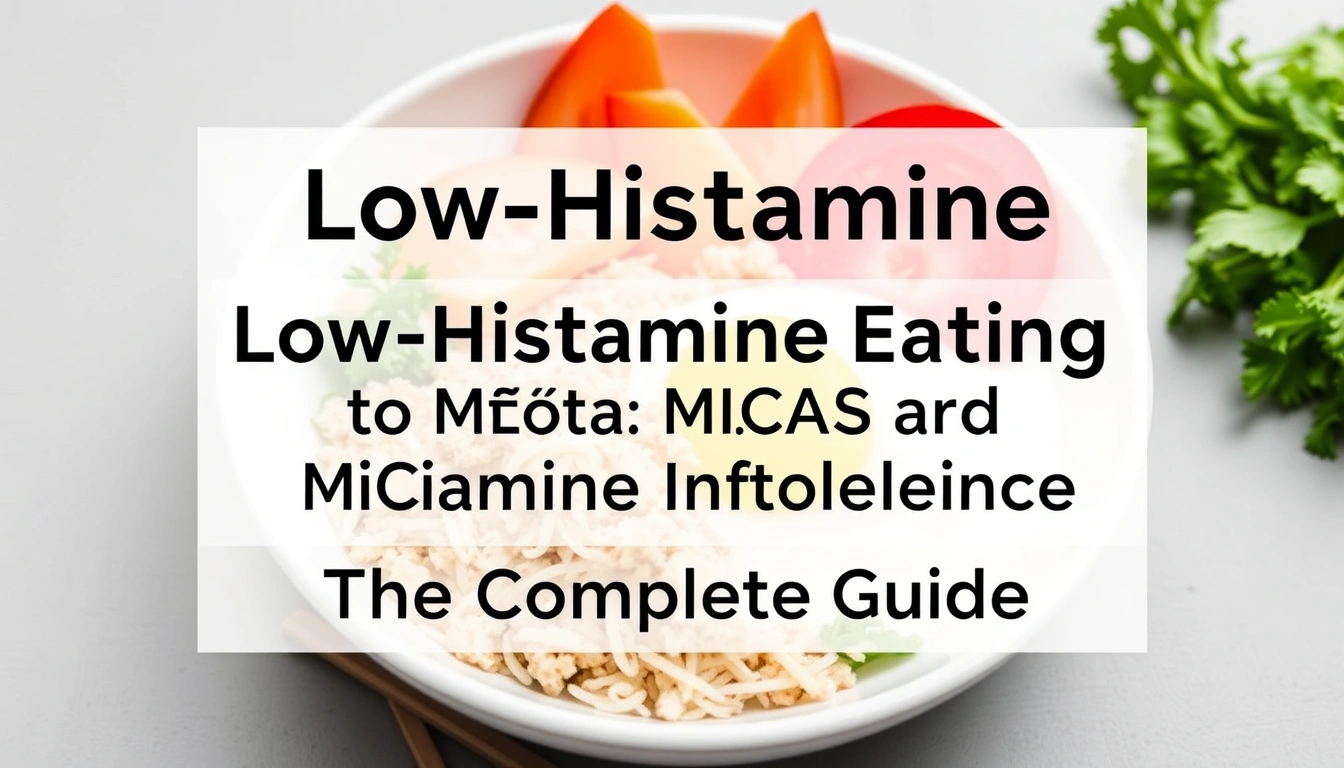 Low-Histamine Eating for MCAS and Histamine Intolerance — The Complete Guide