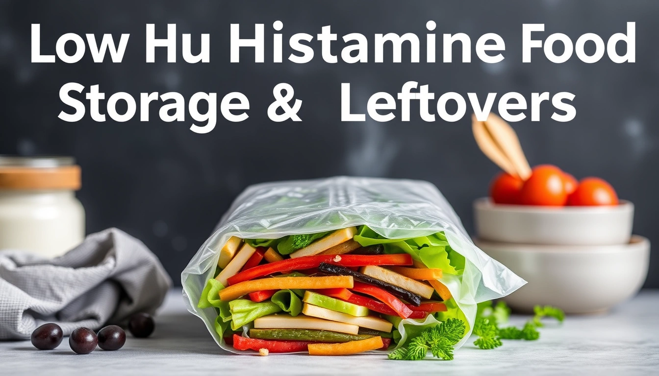 Low Histamine Food Storage and Leftovers Guide