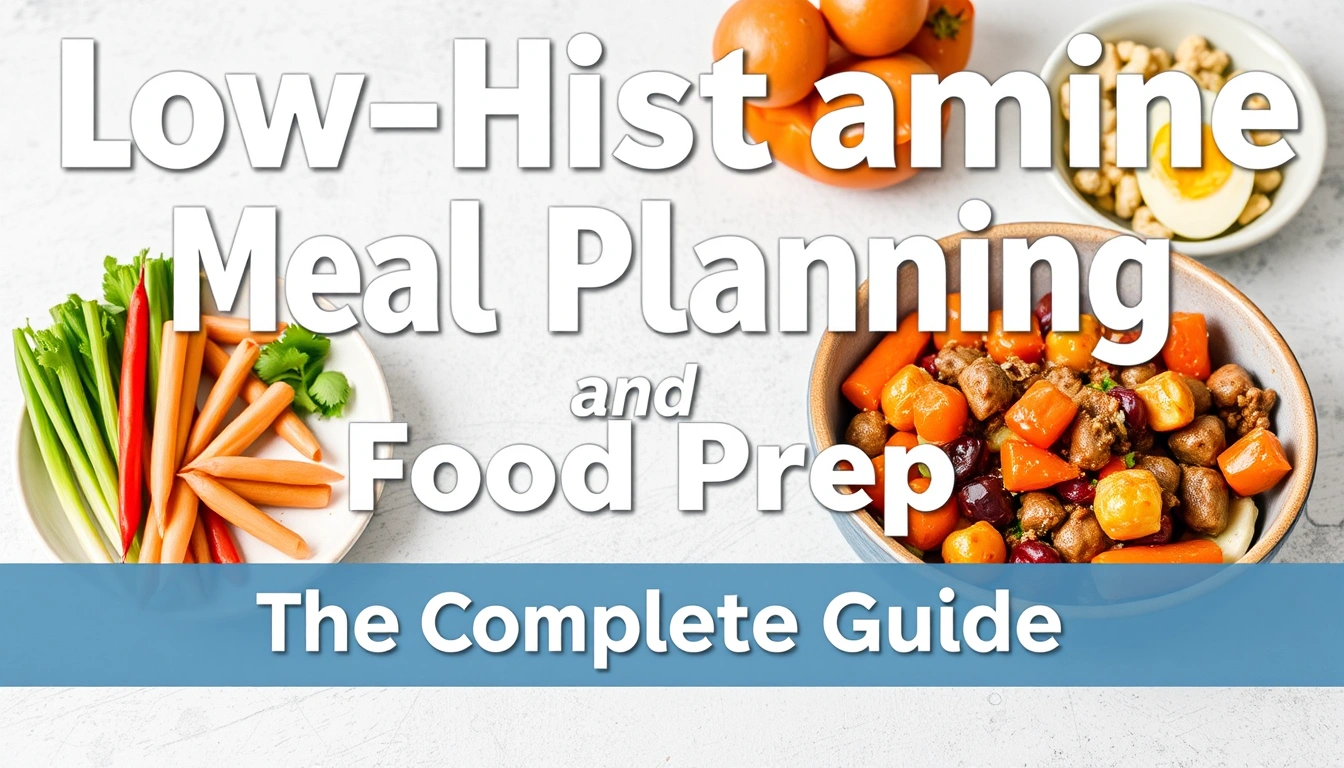 Low-Histamine Meal Planning and Food Prep — The Complete Guide